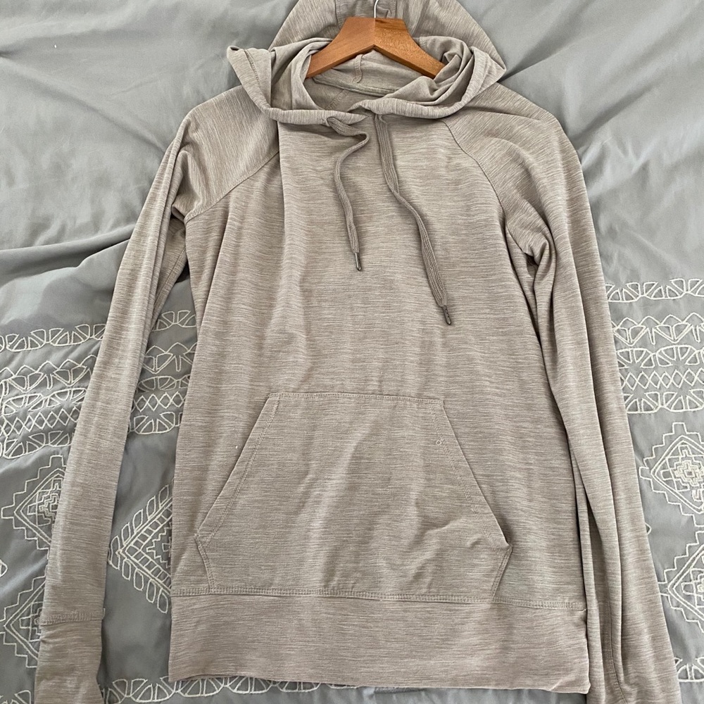 Beige hoodie
